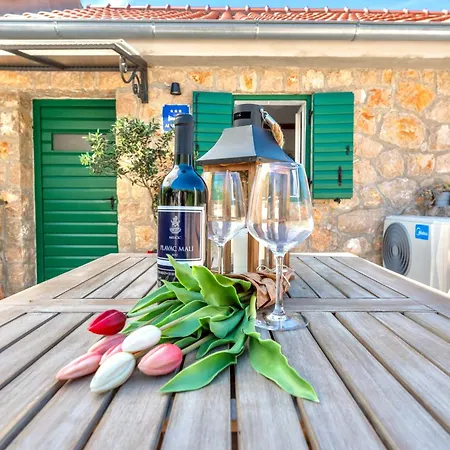 Apartment Ventus Green - Stone House Near National Park Paklenica And Sea *